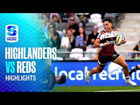 HIGHLIGHTS | Highlanders v Reds | Round 6, 2025