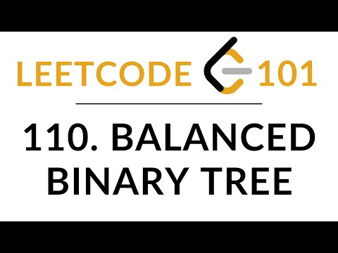 Is Your Binary Tree Balanced Efficient Javascript Solution Explained 110 Leetcode 101