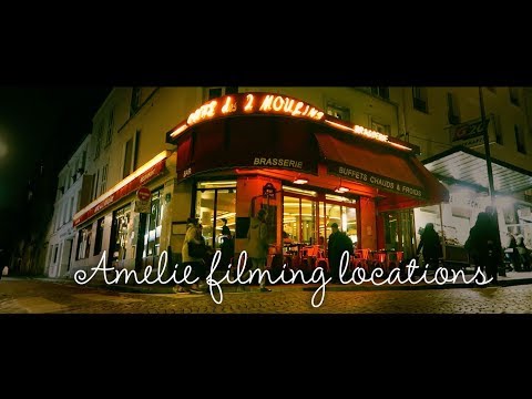Paris filming locations from Amelie the movie