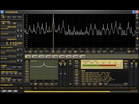 XERED-Radio Red (Mexico) 1110kHz 11/26/16 00:04~ (CST) - National Anthem, Full IDs, and SJs