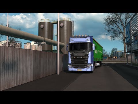 ETS2 SCANIA S520 PARI-La Lochelle One Person Driver View