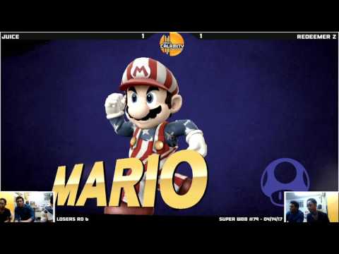 WBB #79  Juice (ZSS) vs Redeemer Z (Mario)   Losers Rd 6   Smash 4 Singles