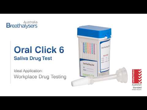 Video: Oral Click 6 Saliva Drug Test Kit