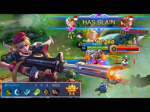 MLBB Top Global Kimmy Charge Leader MVP Gameplay by Pankerr