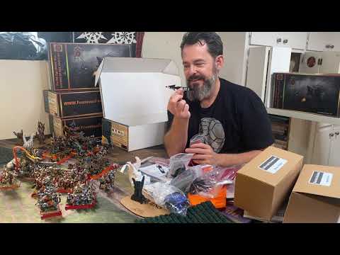 Box Open - the 9th age Starter Empires of Fire and Fury  -  Frumious Fantastical Foundry