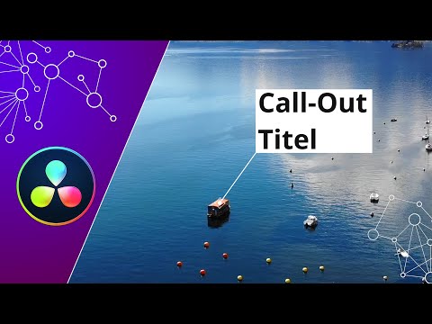Davinci Resolve - Call Out Titel 🔴 Tutorial Deutsch [+Free Preset]