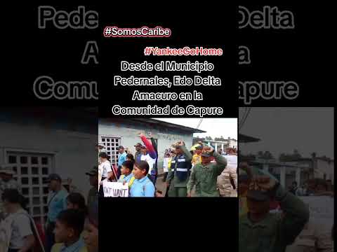 Desde el Municipio Pedernales, Edo Delta Amacuro en la Comunidad de Capure .
