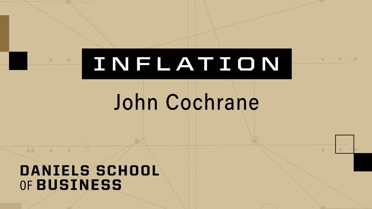 John Cochrane keynotes Dean's Distinguished Lecture at Purdue University