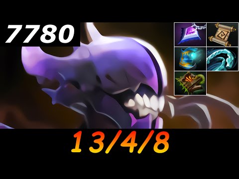 Dota 2 Bane 7780 MMR 13/4/8 (Kills/Deaths/Assists) Ranked Full Gameplay
