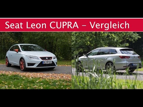Driving report / comparison: Seat Leon CUPRA family (Leon SC Cupra 280)