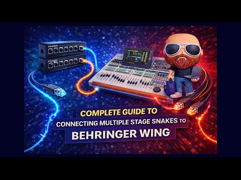 Complete Guide to Connecting Multiple Stage Snakes to Behringer Wing