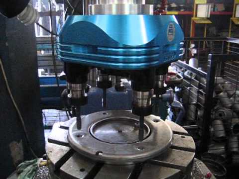 Aluminium adjustable multi spindle drilling & tapping head, ...