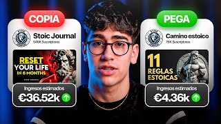 I Copied a Stoicism Channel That Earns €3,500/Month thumbnail