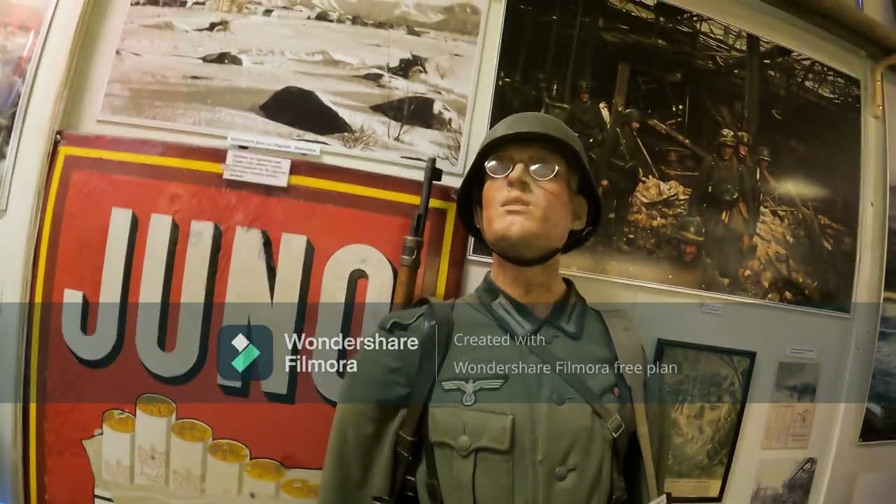 Experience a stroll inside Lofoten War Memorial Museum.