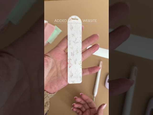 Vídeo relacionado con NUOBESTY Marcapáginas Acrílico Puntos De Libro Acrílico Brillante Personalizado
