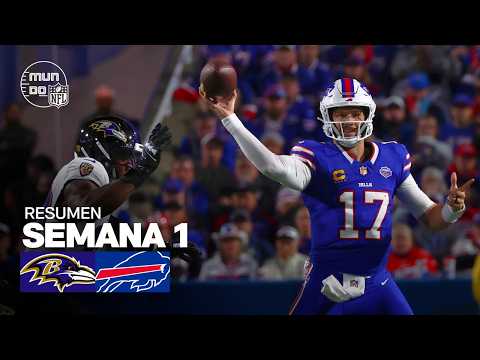 Baltimore Ravens vs. Buffalo Bills | Resumen NFL en español - Semana 1 | NFL Highlights 2025