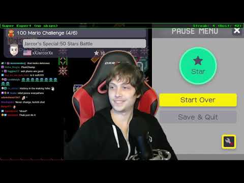 0/6437 0% 10秒マリオ　黒松さんが全力でマリオを殺しにかかってきたようです by asw (also me eating a plum)