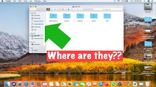 Folders missing from finder how to get them back | Mac tip # 3