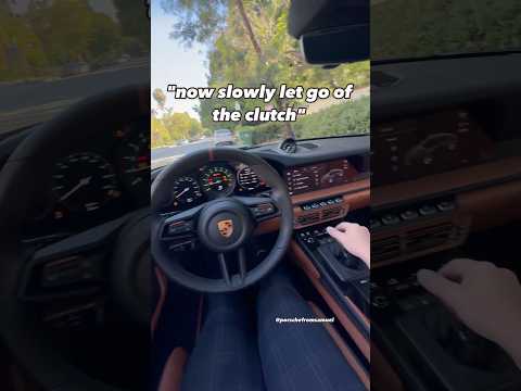Who taught you how to drive a manual?.#savethemanuals #porsche911 #porsche992