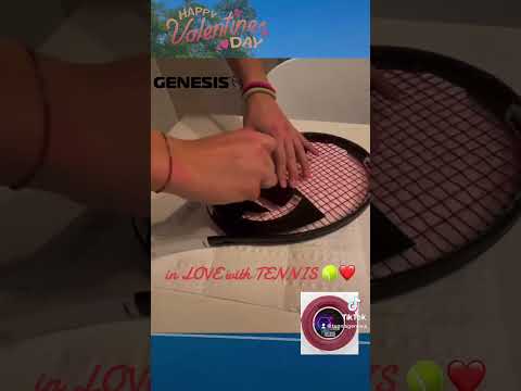 I’m in LOVE.. in LOVE with Tennis 🎾❤️ Happy #valentinesday #genesistennis #teamgenesis