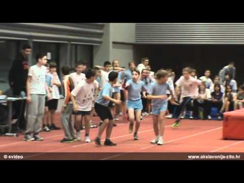 DVORANSKO PRVENSTVO ATLETSKE ŠKOLE (2012) - štafeta mlađi kadeti