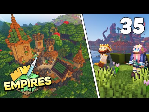 Empires SMP - NEW CASTLE & A DEAL WITH QUEEN LIZZIE!  - Ep.35 [Minecraft 1.17]
