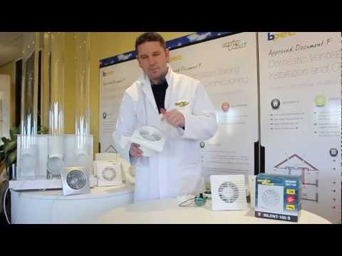 Silent Fan with High Air Extraction Power - the "Fan Power" Challenge by EnviroVent