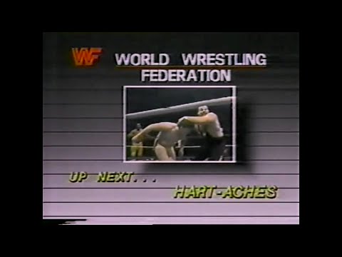 Hart Foundation vs George Wells & Serge Jodoin   All Star Wrestling May 12th, 1985