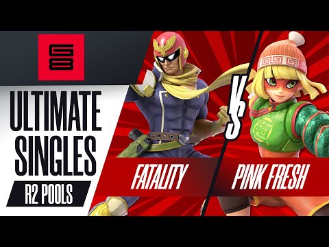 Fatality vs Pink Fresh - Pools R2 Ultimate Singles - Genesis 8 | Captain Falcon vs Min Min
