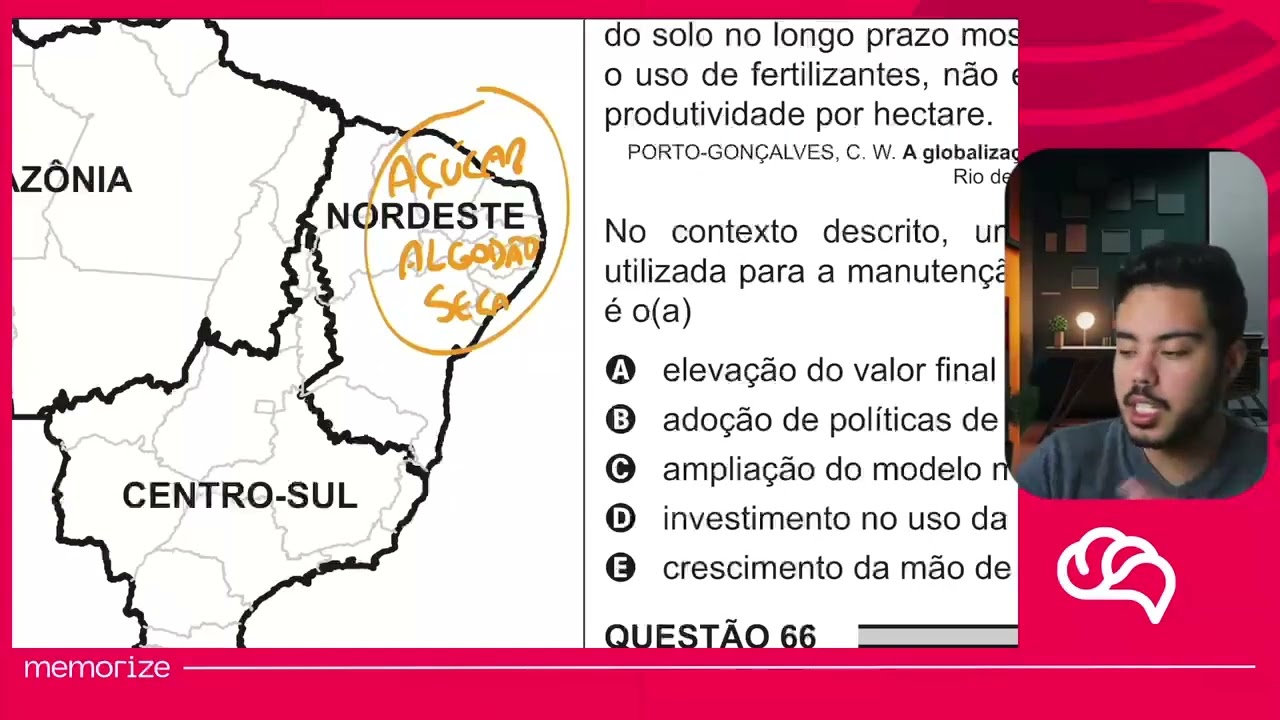 Resolução em Vídeo — Questão 64 ENEM 2018 PPL