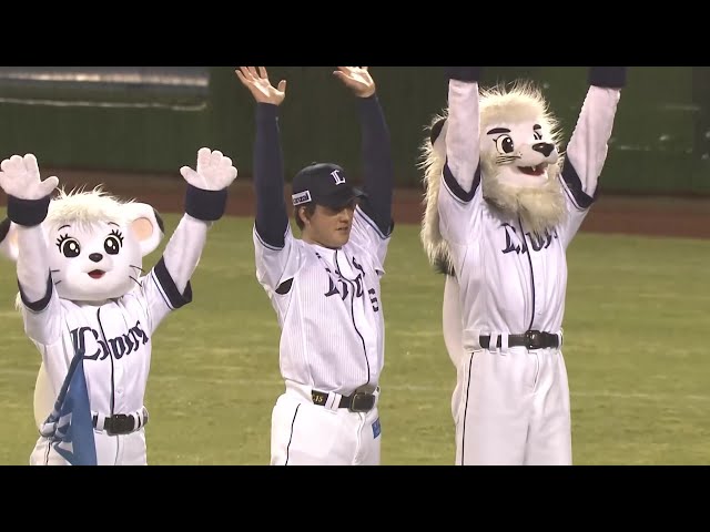 ライオンズ・與座海人投手ヒーローインタビュー 5月9日 埼玉西武ライオンズ 対 千葉ロッテマリーンズ