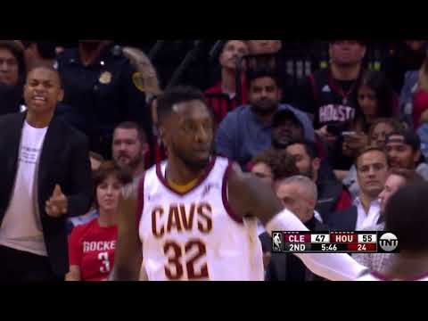 Jeff Green 27 pts, 5 rebs, 2 asts! Houston Rockets vs Cleveland Cavaliers, 2017-11-09