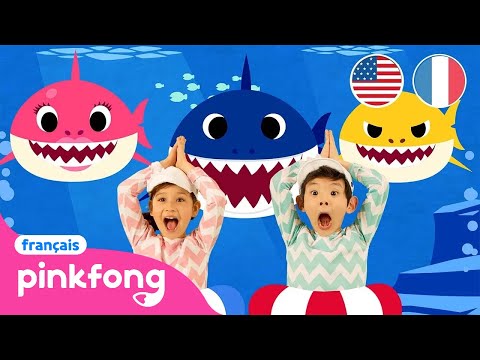 Baby Shark Dance en anglais et en français | +Comptines | Pinkfong ! Chansons pour Enfants