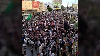 هلا بشبان ثورتنا وذخرنا هلا بيكم يا أبطال الميادين هلا بآملنا وعزنا وفخرنا هلا بشبان ثورتنا وذخرنا