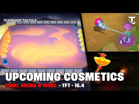 ALL UPCOMING COSMETIC CONTENT - LEE SIN, CAITLYN & NEW ARENA | TFT 16.4
