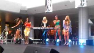 Parade perform Ticking On It at westfields london - 19th june 2011