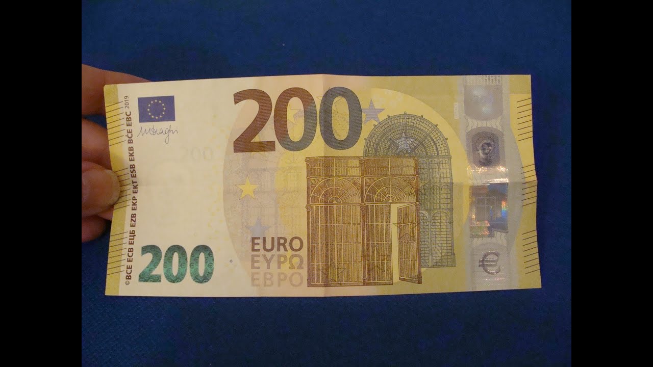 NUEVO BILLETE 200 EUROS