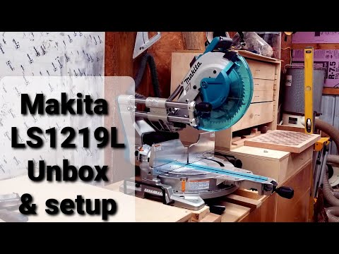 Skersavimo staklės Makita LS1219L, 1800W, 305mm video