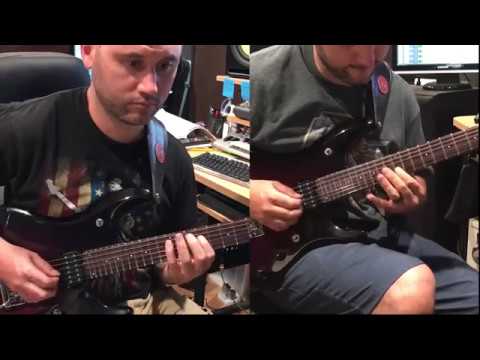 Johann Sebastian Bach two-part invention number 1 for two guitars