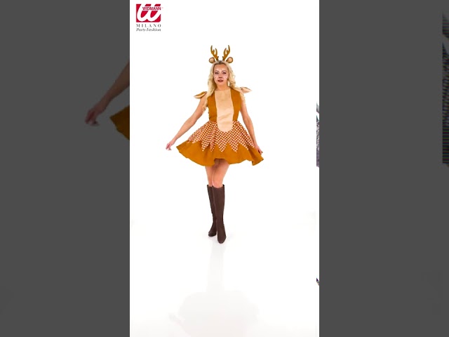Vídeo relacionado con TOPRUNYI Disfraz Reno Mujer,Disfraz de Reno Mujer Adulta-Tocado Luminoso,Tatuaje Facial de Reno,Tutú de Ballet Marrón, Calcetines-Disfraz Ciervo Mujer,Diadema Reno,Para Juegos de rol de Carnaval