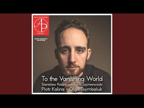 Trzy fragmenty z poematów Jana Kasprowicza, Op. 5: I. Święty Boże