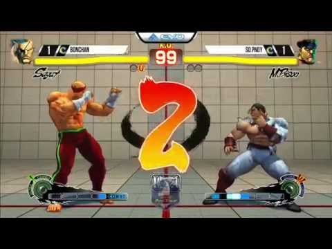 Bonchan (Sagat) vs SD Pnoy (Bison) - EVO 2015 USF4 Pools - 720p/60fps