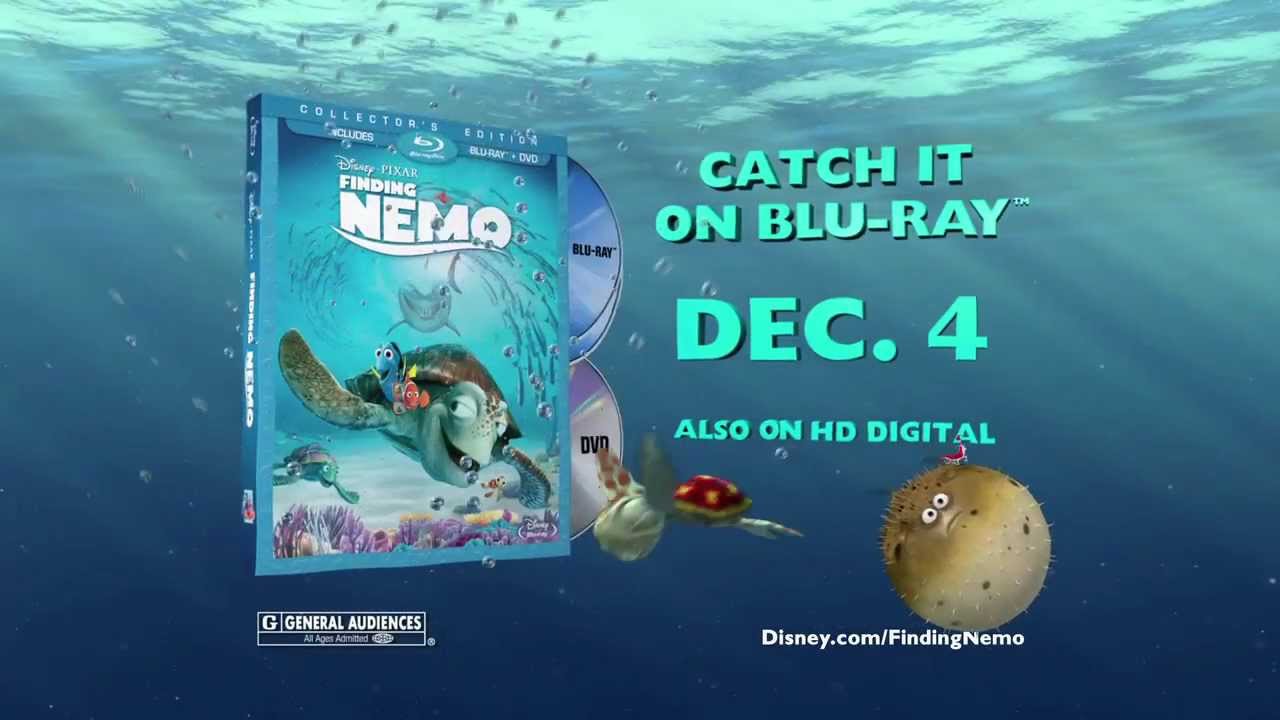 Finding Nemo - Available on Blu-ray Combo Pack December 4!