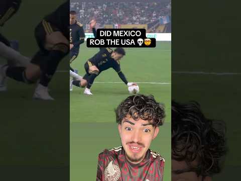 Mexico Robbed USA In Gold Cup Final ⁉️🤯