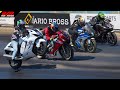 The FASTEST MOTORCYCLES Of 2023 At The Barranquilla Quarter Mile Races ️ ️