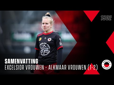 📺 𝗦𝗔𝗠𝗘𝗡𝗩𝗔𝗧𝗧𝗜𝗡𝗚 | Aansluitingstreffer Excelsior Vrouwen komt net te laat voor resultaat