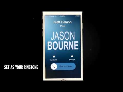 Jason Bourne Theme Ringtone Video