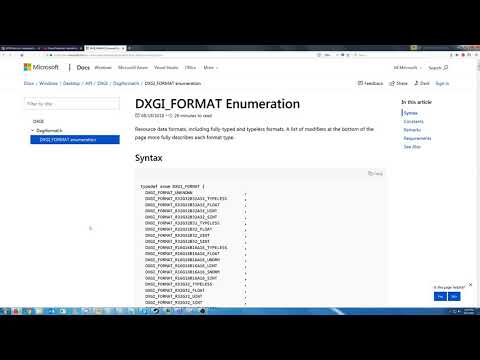 C++ DirectX 11 Engine Tutorial 10 - Create Inputlayout