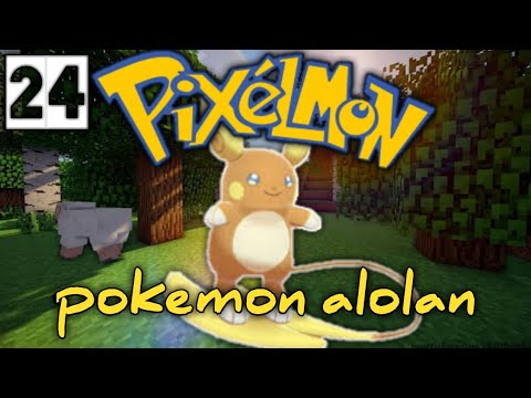 evolusi pokemon alolan raichu keren parah EP 24 - PIXELMON INDONESIA