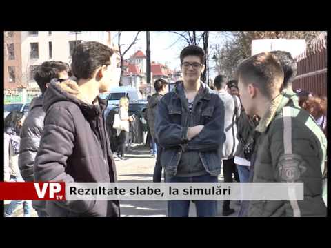 Rezultate slabe, la simulări